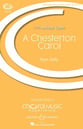 A Chesterton Carol SA choral sheet music cover